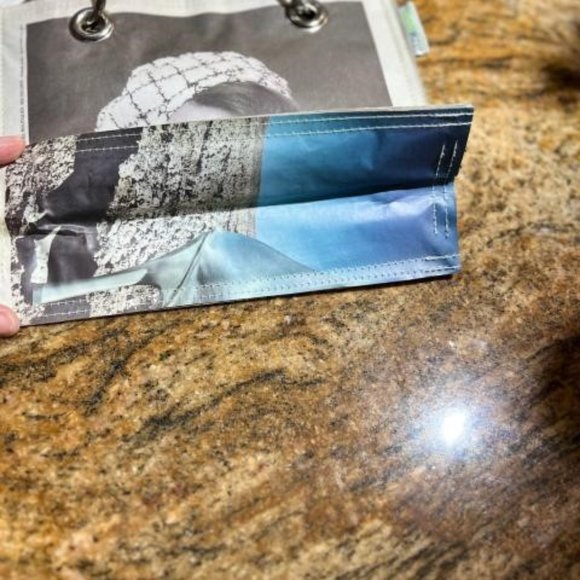 NWT Couture Planet The Coco Recycled Newspaper Bags - Picture 3 of 8